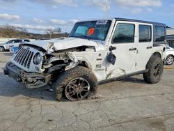 Jeep salvage cars for sale: 2017 Jeep Wrangler Unlimited Sahara