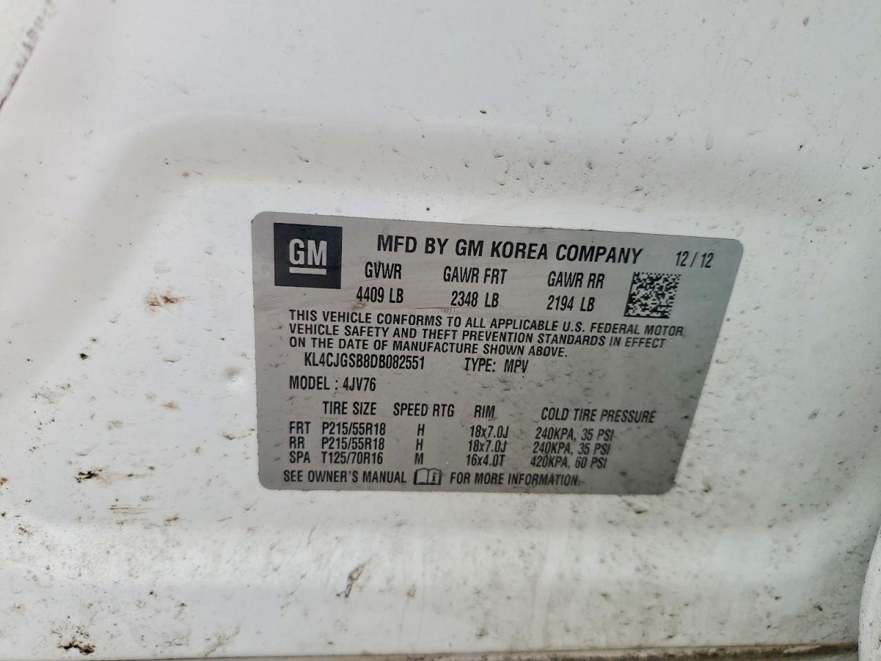 2013 Buick Encore