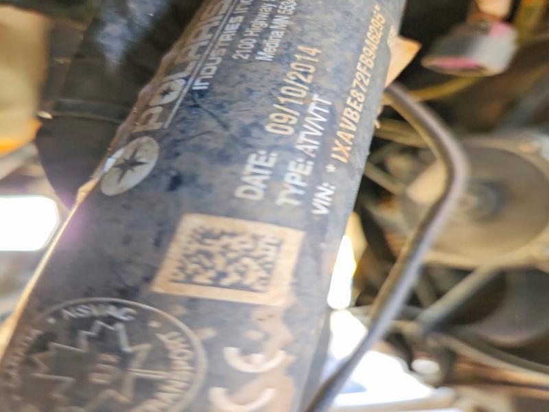 2015 Polaris RZR Utility Vehicle