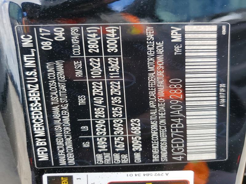 2018 Mercedes-Benz Gle Coupe 63 Amg-s