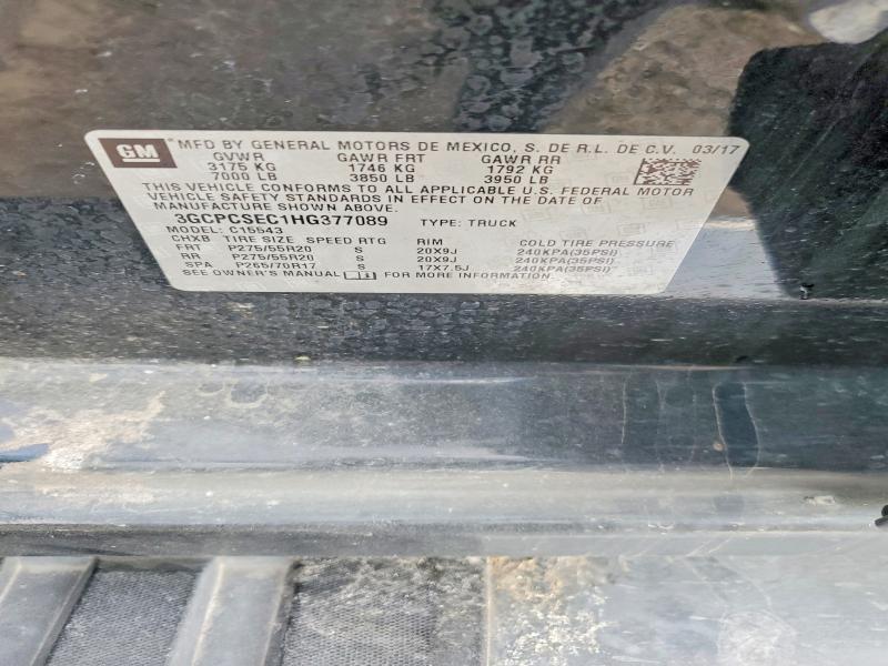 2017 Chevrolet Silverado C1500 LTZ