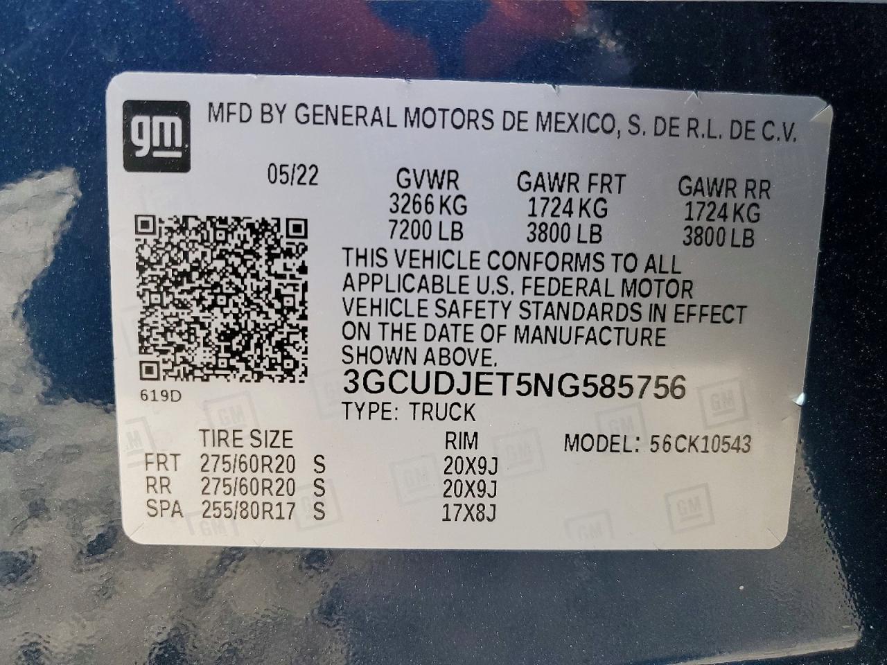 2022 Chevrolet Silverado K1500 High Country