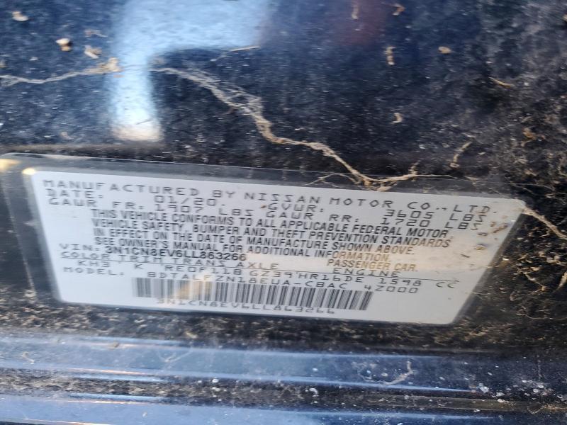 2020 Nissan Versa sv