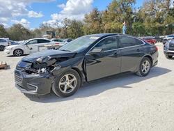 Chevrolet Malibu salvage cars for sale: 2018 Chevrolet Malibu ls