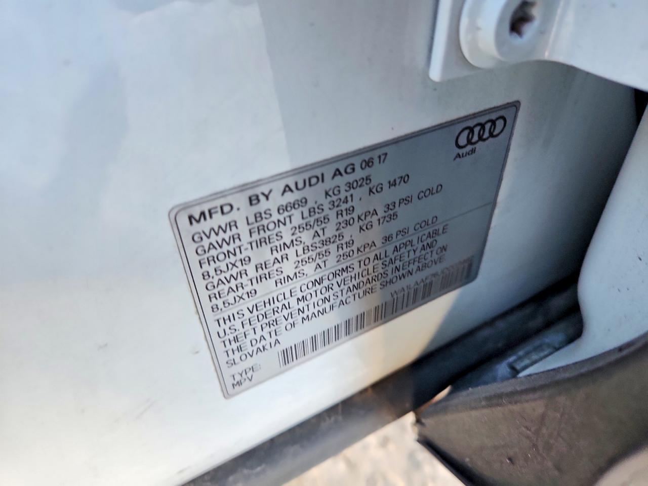 2018 Audi Q7 Premium Plus