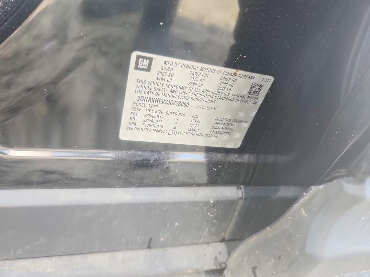 2018 Chevrolet Equinox ls