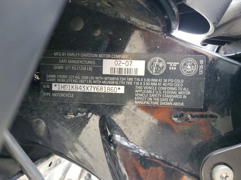 2007 Harley-Davidson Flhx California