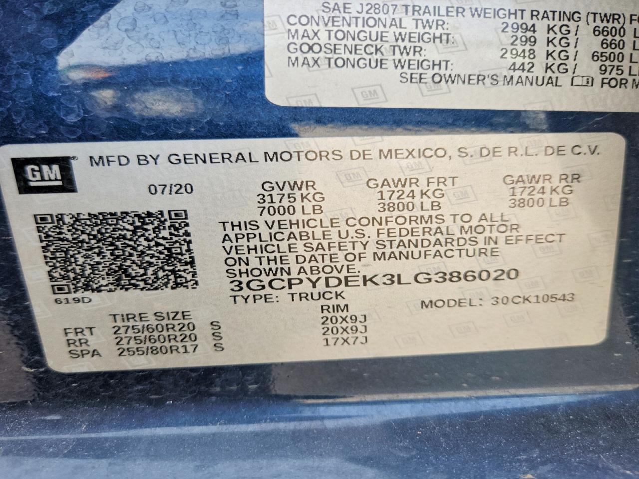 2020 Chevrolet Silverado K1500 LT