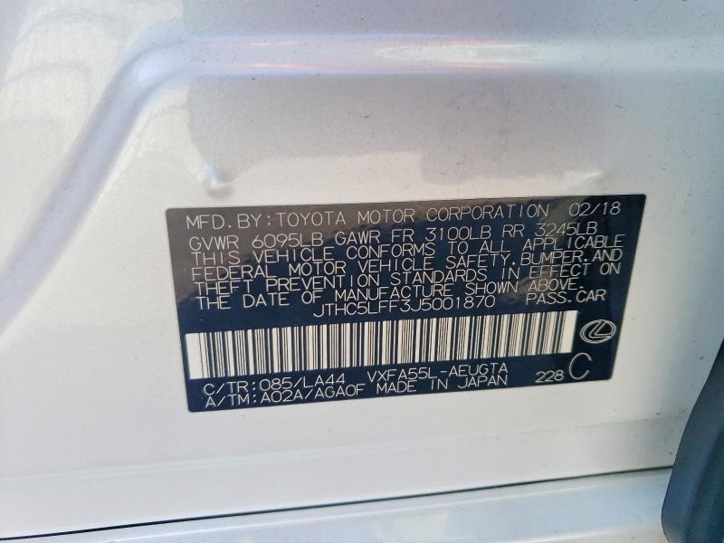 2018 Lexus Ls 500 Base