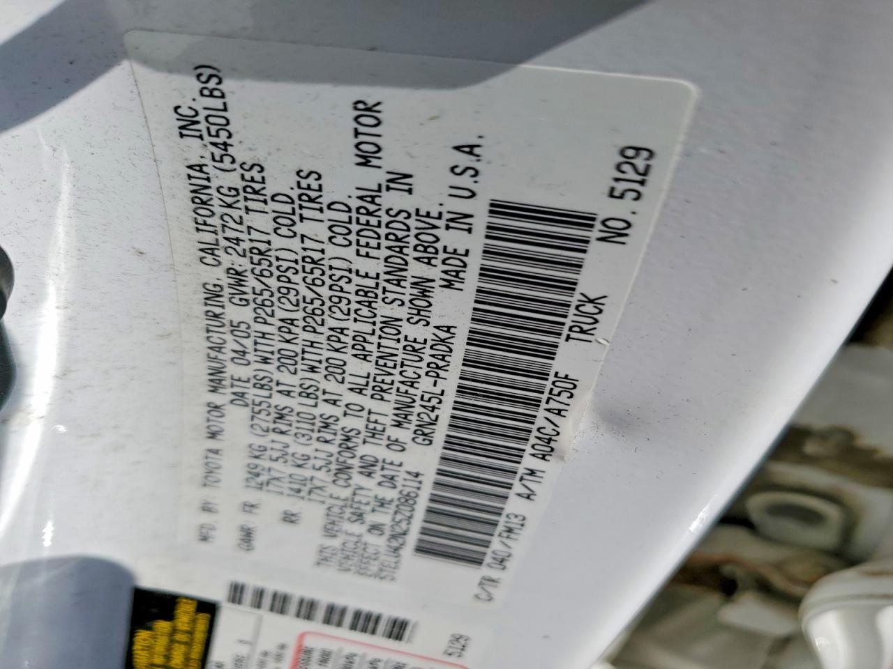 2005 Toyota Tacoma V6