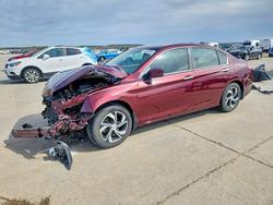 2016 Honda Accord lx en venta en Grand Prairie, TX