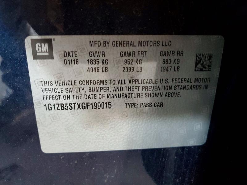 2016 Chevrolet Malibu ls