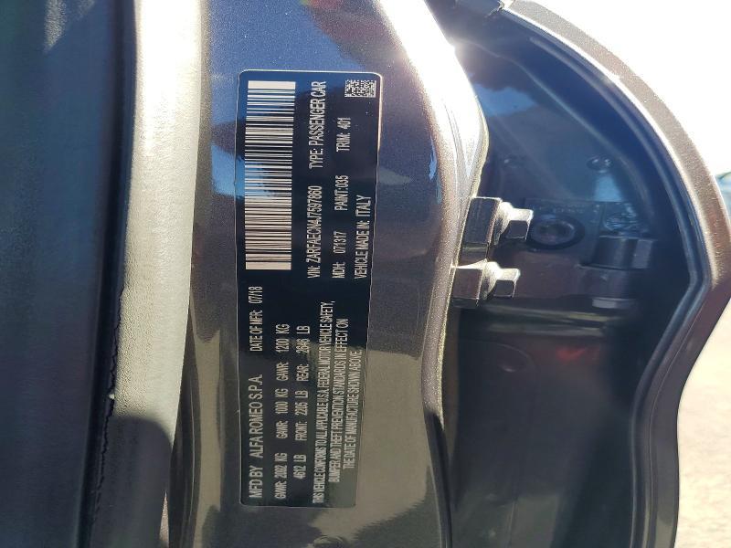 2018 Alfa Romeo Giulia ti