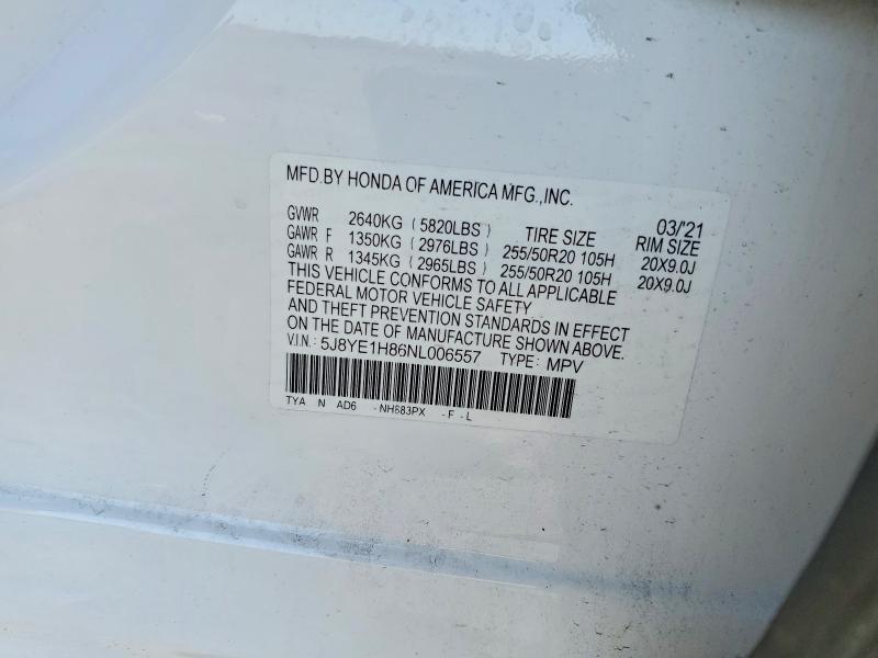 2022 Acura Mdx Advance