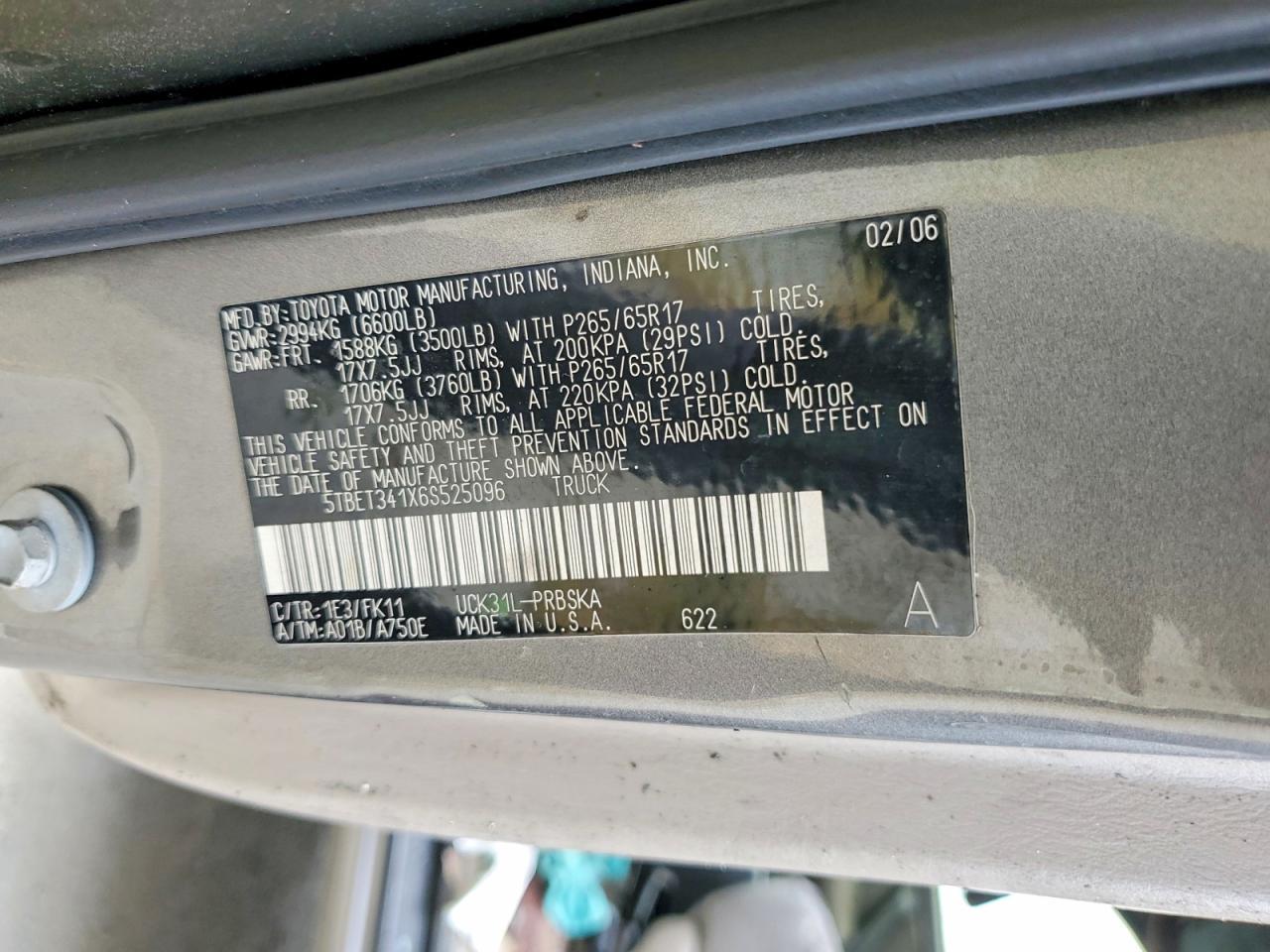 2006 Toyota Tundra SR5