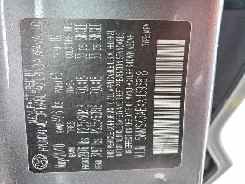 2010 Hyundai Santa fe Limited