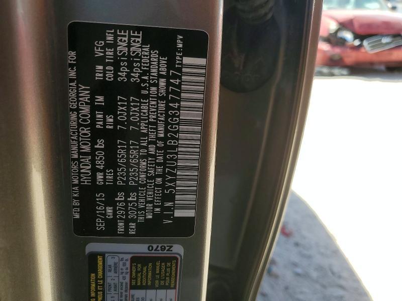 2016 Hyundai Santa fe Sport 2.4l