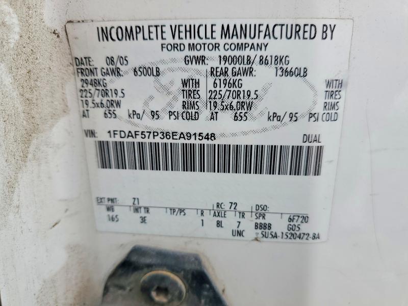 2006 Ford F550 Super Duty Utility / Service Truck