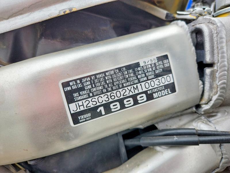 1999 Honda VTR1000 F