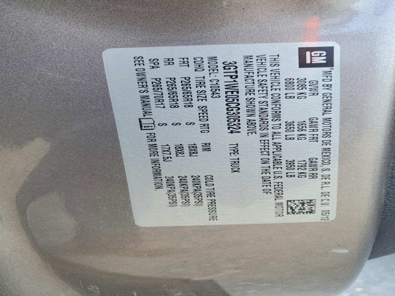 2012 GMC Sierra C1500 SLT