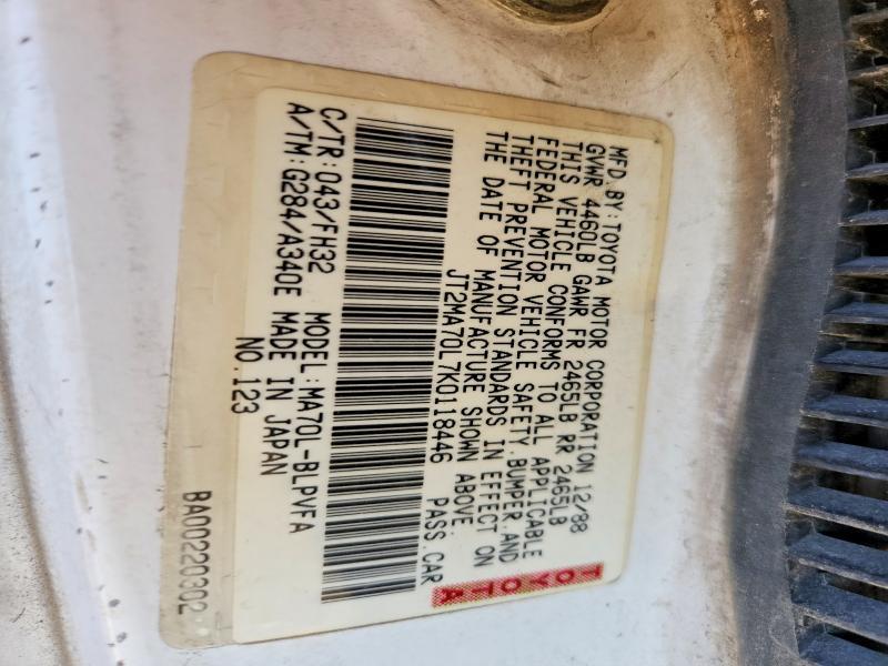 1989 Toyota Supra Base