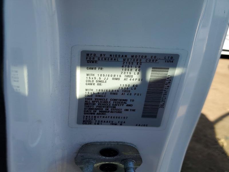 2015 Chevrolet City Express ls