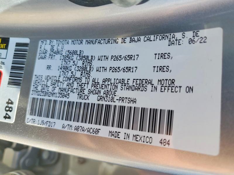 2022 Toyota Tacoma TRD Sport