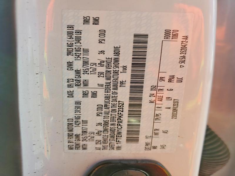 2023 Ford F150 Supercrew