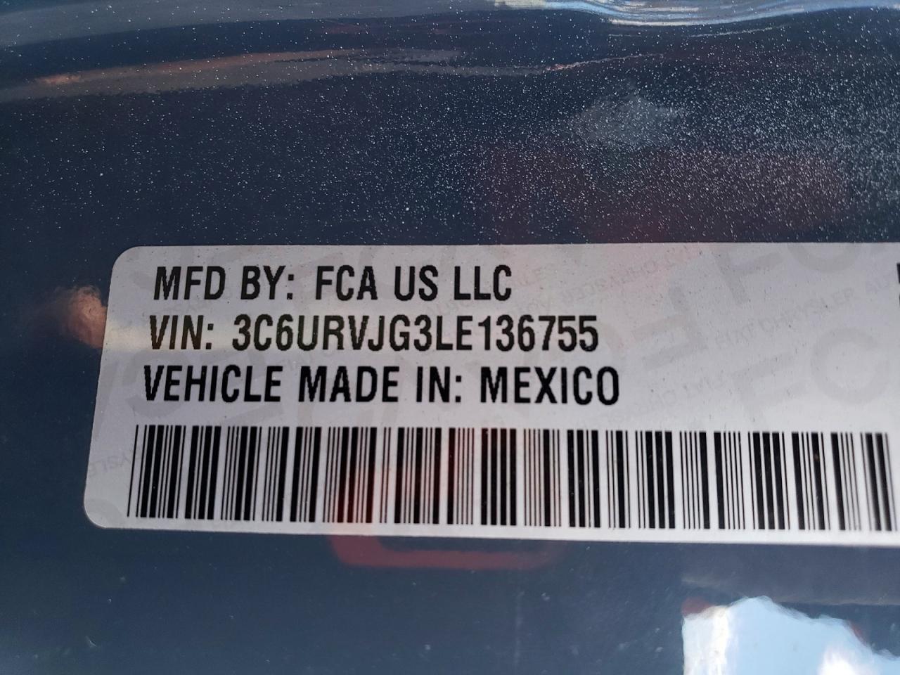 2020 Dodge RAM Promaster 3500-Cargo Van ** R & D * CLN Titl