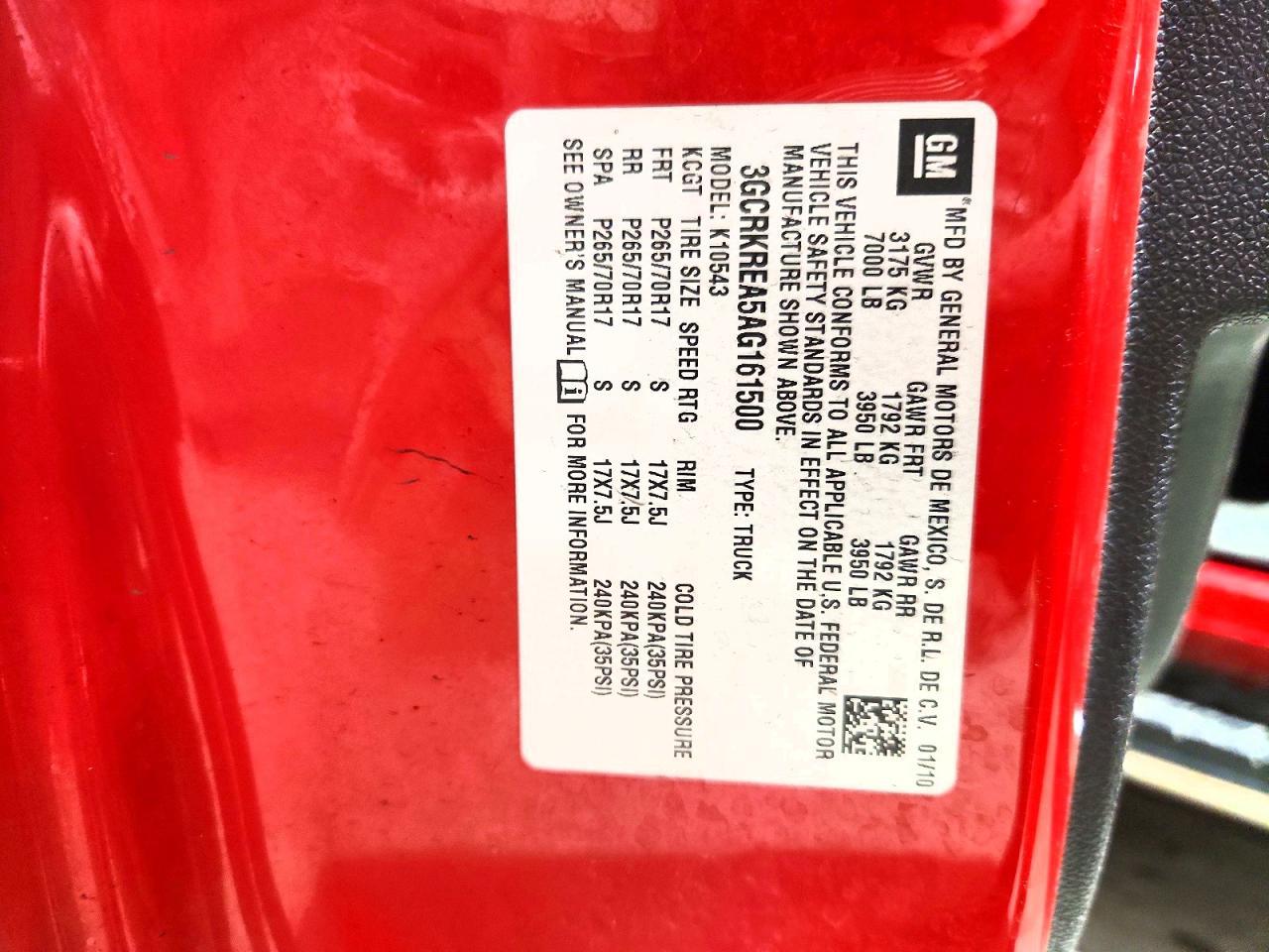 2010 Chevrolet Silverado K1500 LS