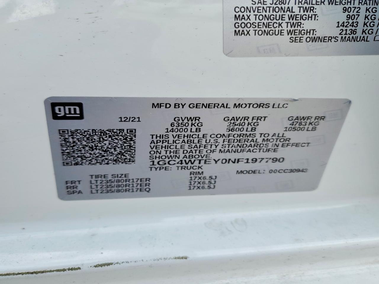 2022 Chevrolet Silverado C3500 LTZ