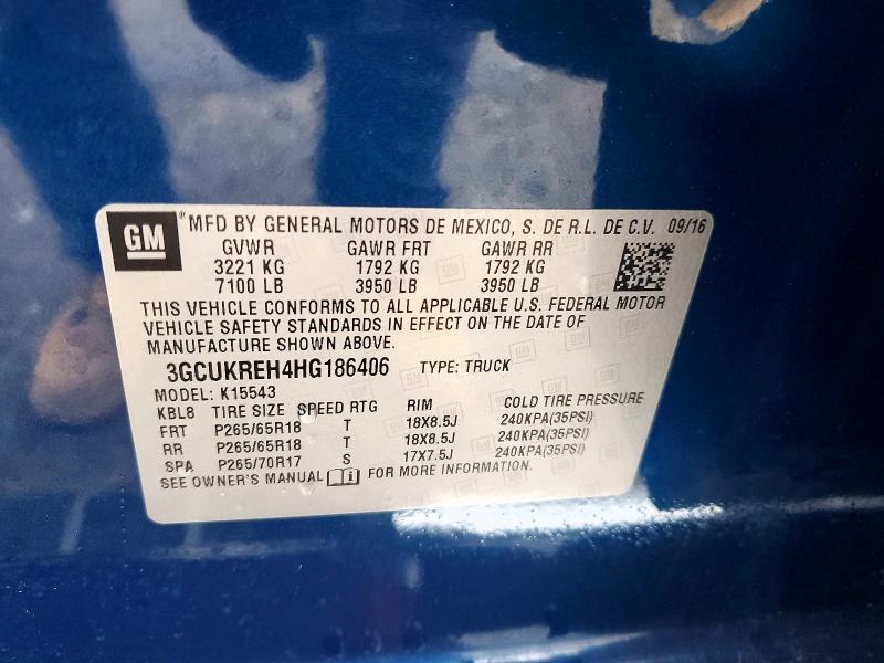 2017 Chevrolet Silverado K1500 LT