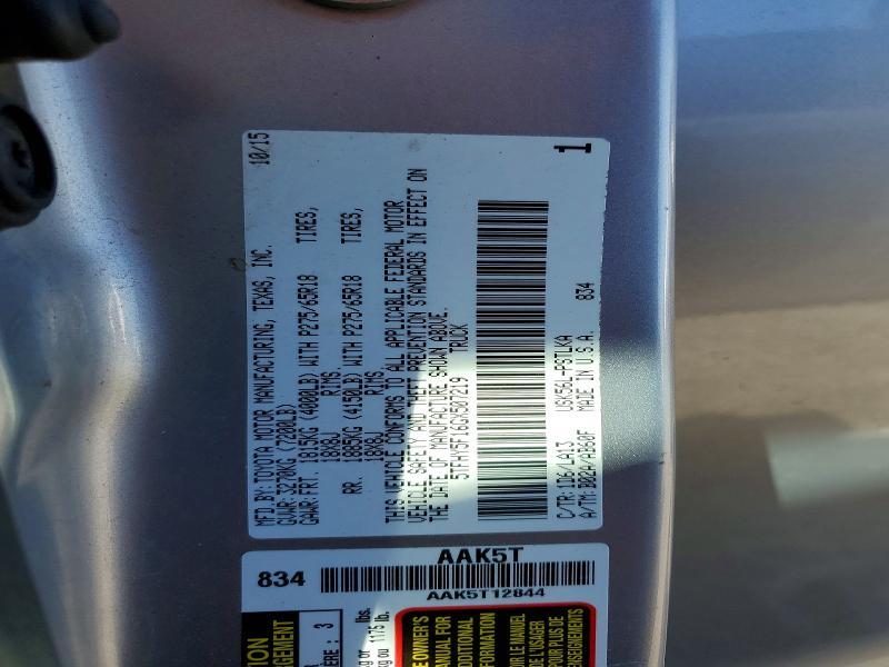 2016 Toyota Tundra Limited