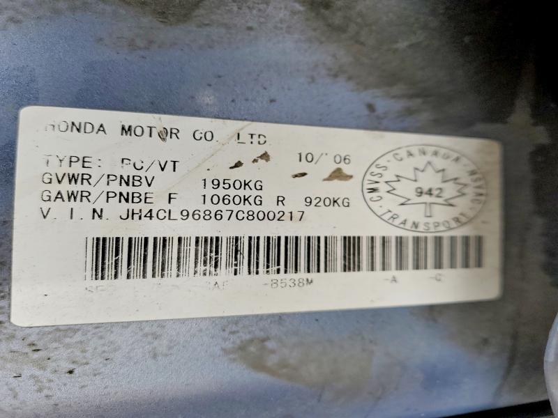 2007 Acura TSX