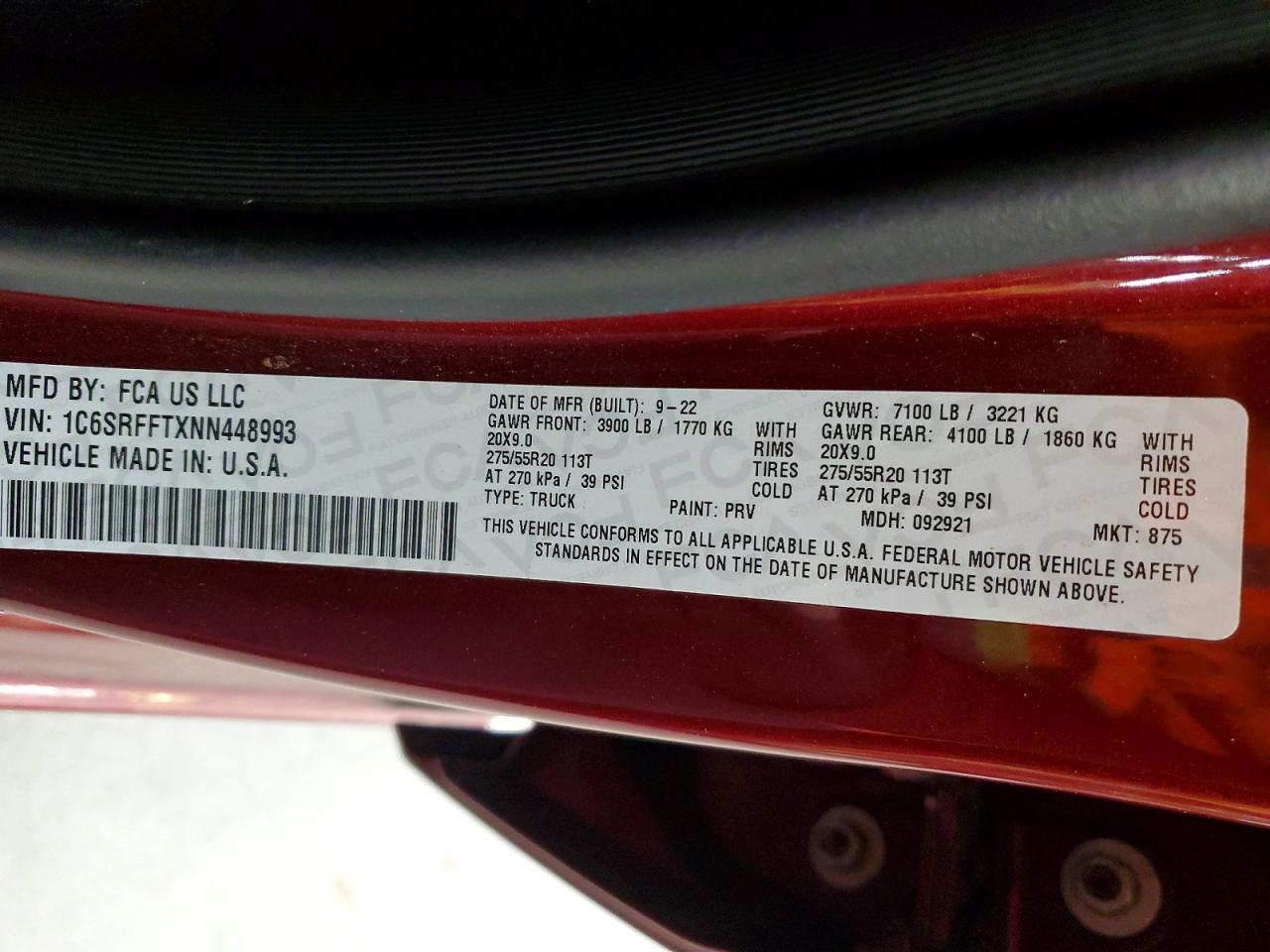 2022 Dodge RAM 1500 BIG Horn