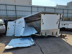 Salvage trucks for sale at Moraine, OH auction: 2001 RR Enclosed Cargo Trailer