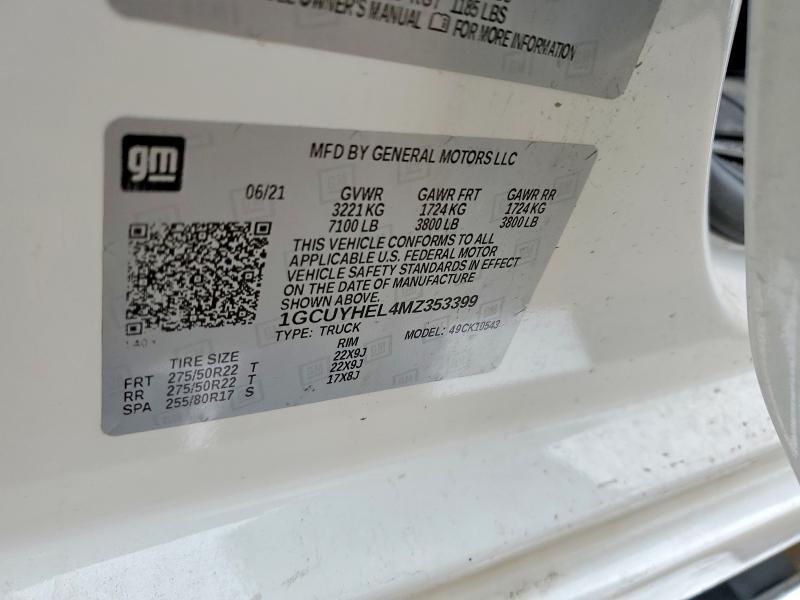 2021 Chevrolet Silverado K1500 High Country