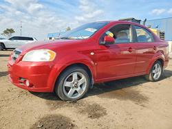 Salvage cars for sale from Copart Woodhaven, MI: 2007 Chevrolet Aveo lt