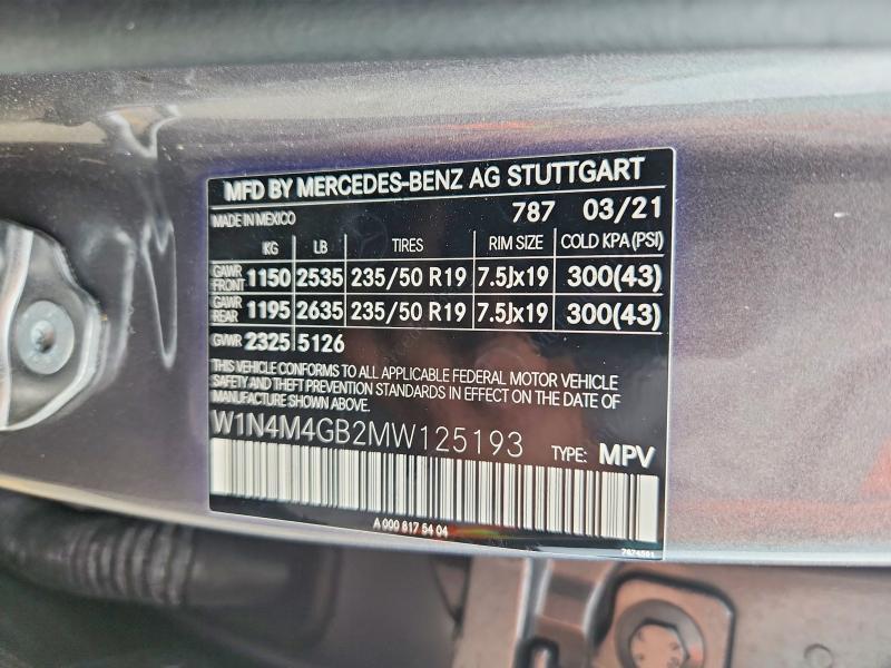 2021 Mercedes-Benz Glb 250