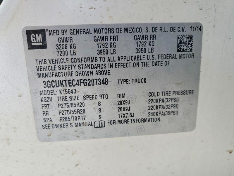 2015 Chevrolet Silverado K1500 High Country