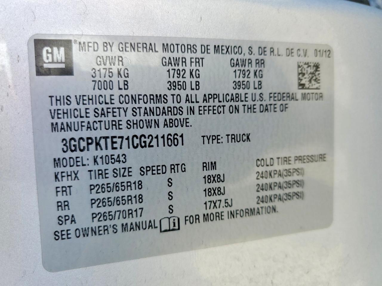 2012 Chevrolet Silverado K1500 LTZ