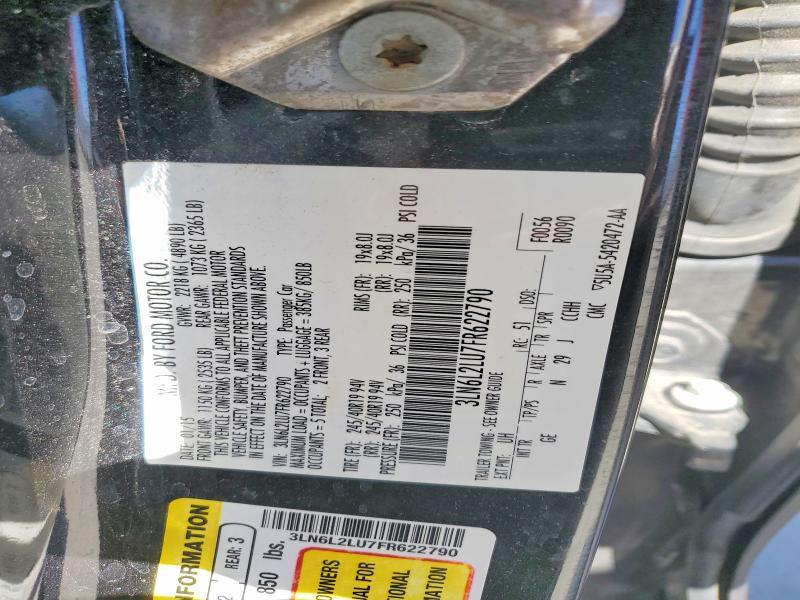 2015 Lincoln Mkz Hybrid