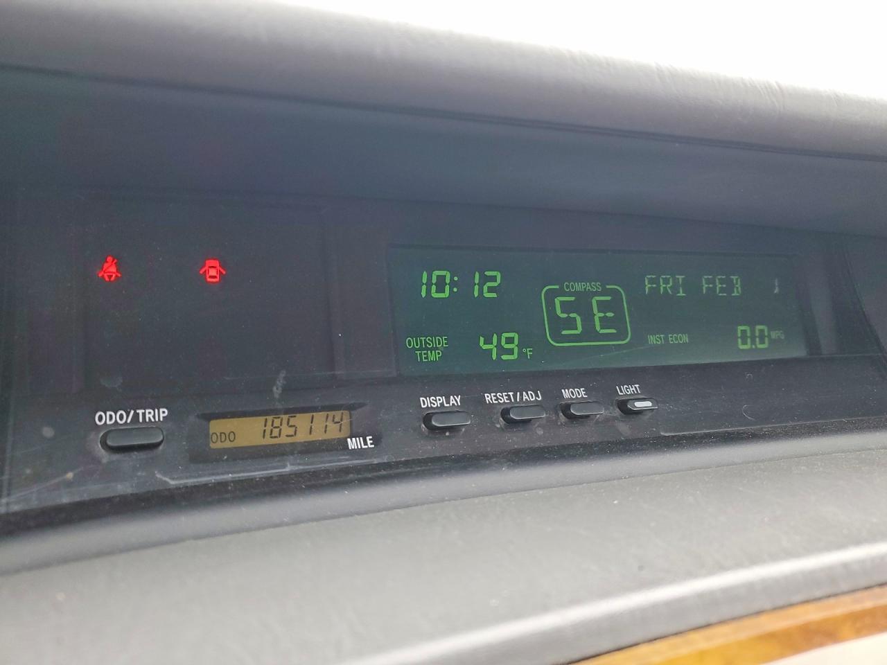 2004 Toyota Avalon xls