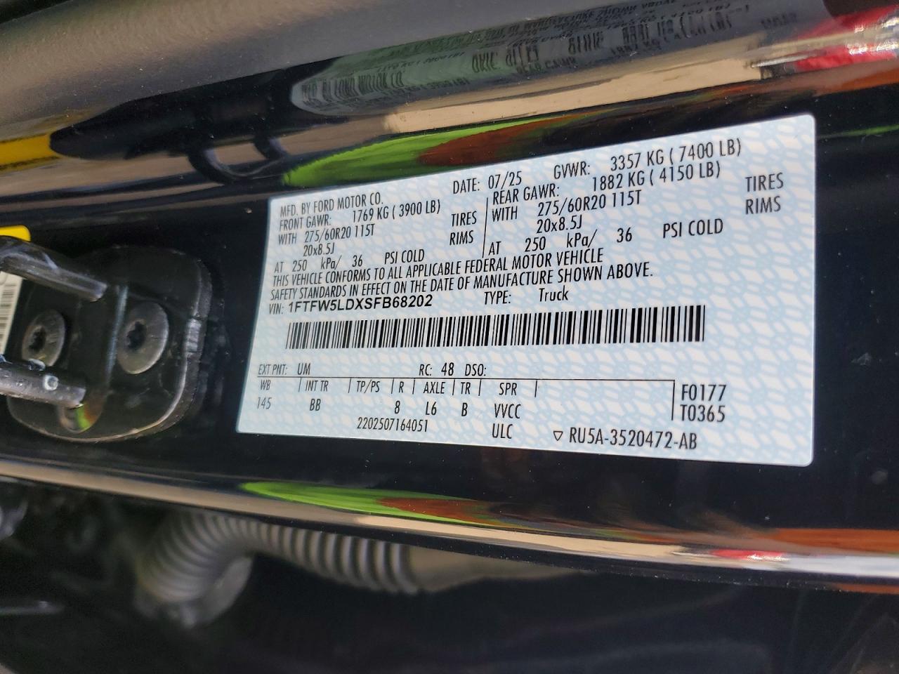 2025 Ford F150 Lariat