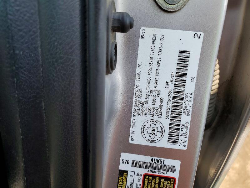 2015 Toyota Tundra SR5