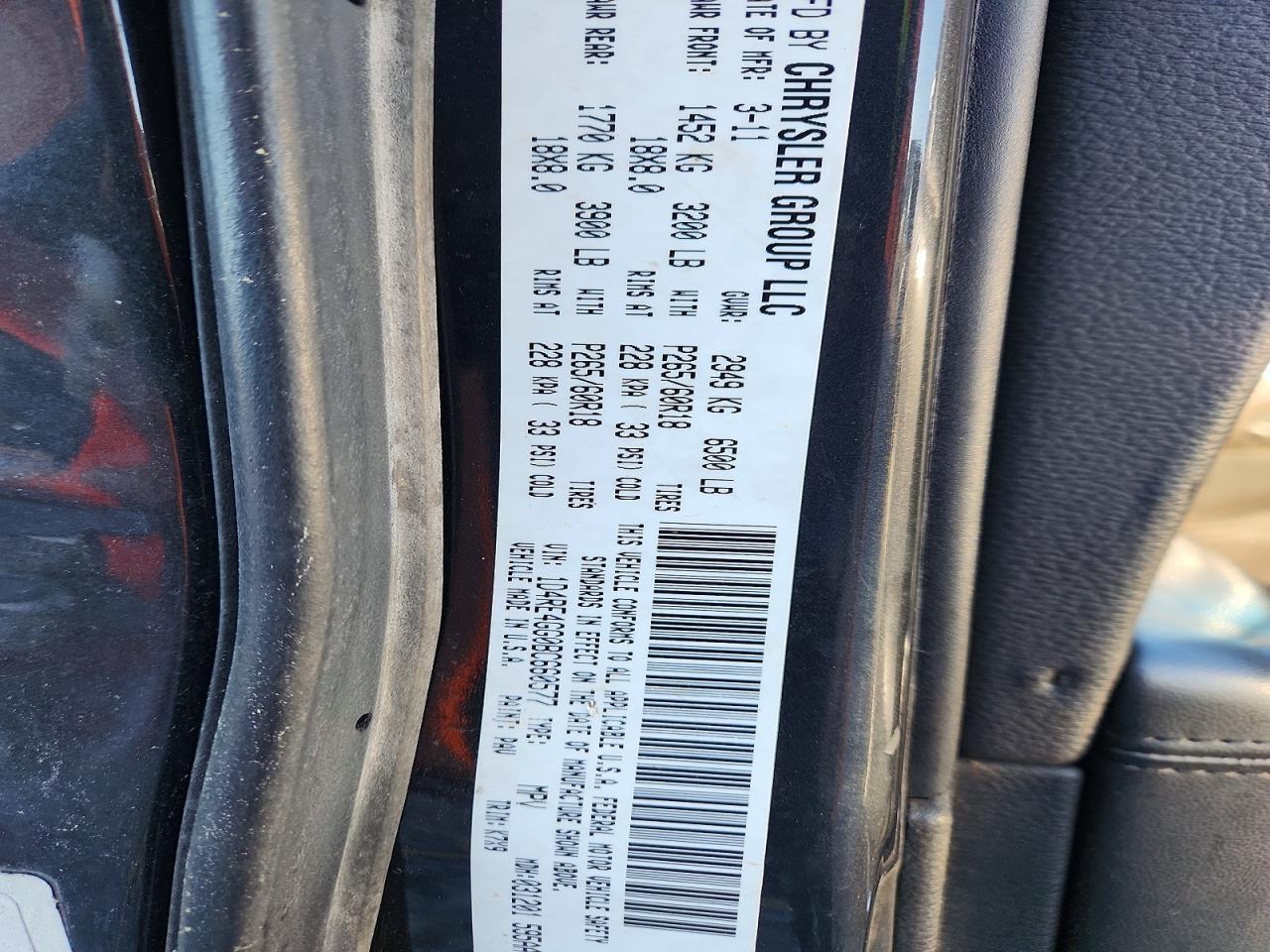 2011 Dodge Durango Crew