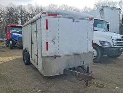 Salvage cars for sale from Copart Glassboro, NJ: 2006 Danzer Trailers 2006 Danzer Enclosed Cargo Trailer