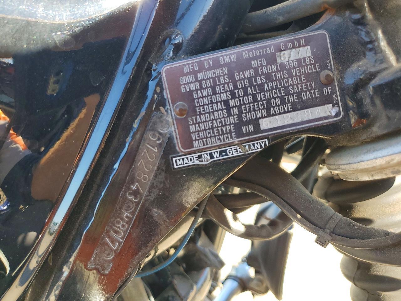 1978 BMW R60 7