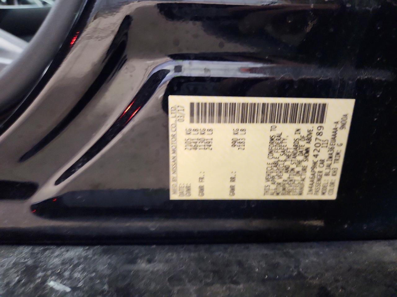 2017 Nissan Maxima 3.5 sr