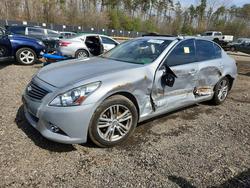 Salvage cars for sale from Copart Waldorf, MD: 2012 Infiniti G37 Sedan x
